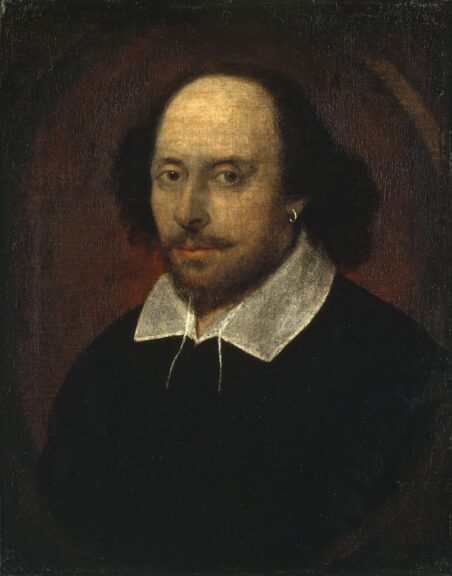 William Shakespeare by John Taylor. Image: Wikipedia.