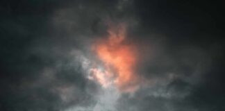 Glowing sun behind clouds - My Content Marketing Experiment