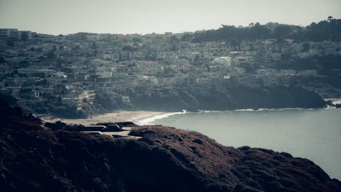San Fransisco seaside view.