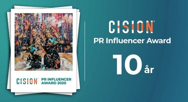 Cision PR Influencer Award