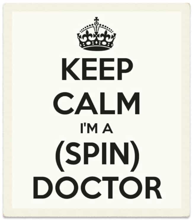 Keep Calm - I'm a Spin Doctor