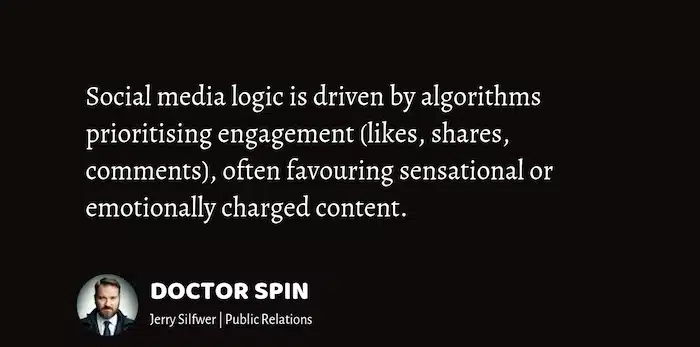 Social Media Logic - Doctor Spin - Public Relations Blog