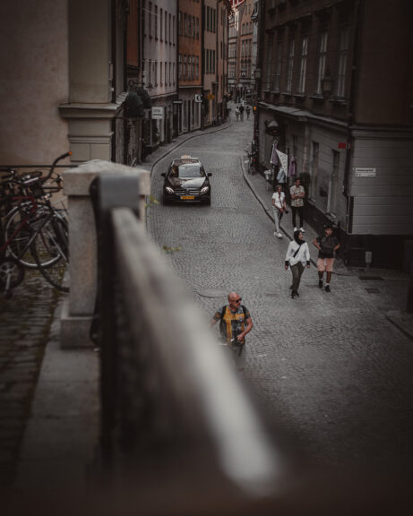Stockholm street view, Sweden.