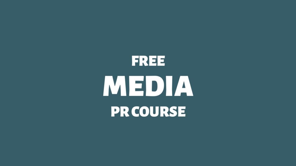 Free Media PR Course - Doctor Spin - Public Relations Blog
